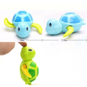 Baby Kids Multi-type Wind Up Tortoise Chain Bathing Shower Clockwork water baby toys oyuncak toys for children 1pc