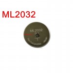 2pcs/lot ML2032 ML 2032  3V 65mAh Rechargeable lithium battery Li-ion Battery For Alarm System GPS Avigraph Car Key