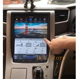 12.1 Vertical tesla style Android Car DVD player GPS for Toyota Alphard Vellfire 20 series 2010 2011 2012 2013 2014 navigation