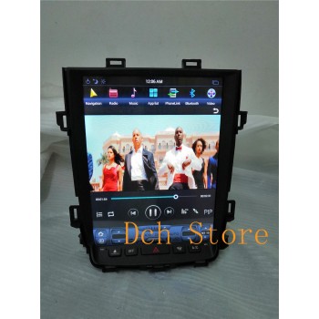 12.1 Vertical tesla style Android Car DVD player GPS for Toyota Alphard Vellfire 20 series 2010 2011 2012 2013 2014 navigation