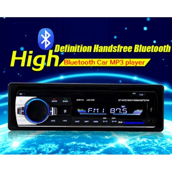12V Car Stereo FM car Radio bluetooth MP3 Audio Player Support Bluetooth Phone USB/SD MMC Port Car RADIO In Dash 1 DIN