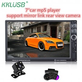 Autoradio 2 Din General Car 7 inch LCD Touch Screen auto Radio stereo Player Bluetooth Car Audio Support Rear View Camera USB