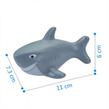 Cute Animal Baby Bath Toys for Children PVC Float Squeeze Sound Dabbling Toys Kids Clown fish Bathroom Pinch Spray Toy