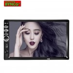 BYNCG 7018B Car ardio 2 DIN 7 Inch Bluetooth Audio In Dash Touch Screen Car radio Car Audio Stereo MP3 MP5 Player for autoradio