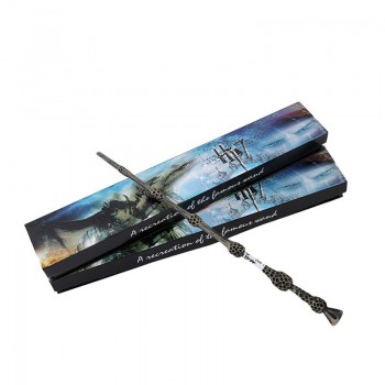 Colsplay New Arrive Metal/Iron Core Albus Dumbledore Old Wand/ Harri Potter Magic Magical Wand/ Elegant Ribbon Gift Box Packing