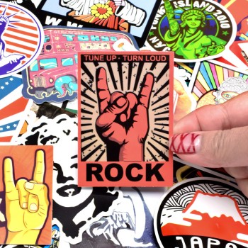 50 PCS Retro Style Sticker Graffiti Travel Funny JDM Stickers for DIY Sticker on Suitcase Luggage Laptop Bicycle Skateboard Car