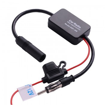 New Car Accessories Louder Speaker 12V Car Radio Signal Amplifier ANT-208 Auto Antenna Booster