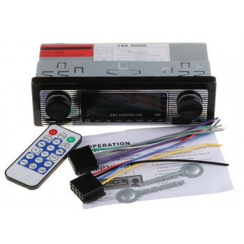 by DHL/Fedex 10pcs Bluetooth Vintage Car Radio MP3 Player Stereo USB AUX Classic Car Stereo Audio