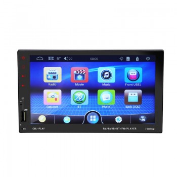 2 din Car radio 7Touch Screen Bluetooth GPS Android Phone Mirror Link USB Charger hands free FM/TF/USB rear view camera