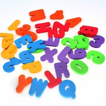 Baby 36Pcs/Sets Alphanumeric Letter Bath Funny Toy Puzzle Soft EVA Kids Babies Toys New Early Educational Kids Tool Bathing Toys