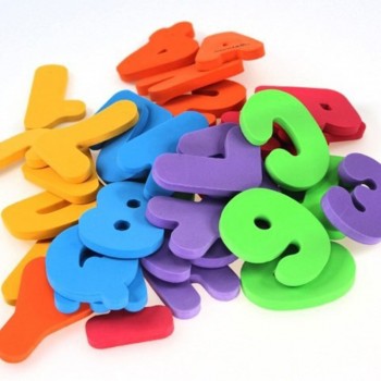 Baby 36Pcs/Sets Alphanumeric Letter Bath Funny Toy Puzzle Soft EVA Kids Babies Toys New Early Educational Kids Tool Bathing Toys