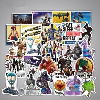 40/46/100/104pcs Fortnited Battle Royale Graffiti Sticker Fortnight Stickers For Moto car suitcase laptop Skateboard Sticker