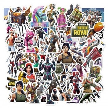 40/46/100/104pcs Fortnited Battle Royale Graffiti Sticker Fortnight Stickers For Moto car suitcase laptop Skateboard Sticker