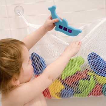 Baby Bathroom Mesh Bag for Bath Toys Bag Kids Basket for Toys Net Cartoon Animal Shapes Waterproof Cloth Sand Toys Beach Storage