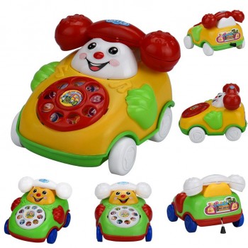 Educational Toys Cartoon Smile Phone Car Developmental Kids Toy Gift Levert Dropship ye11.16