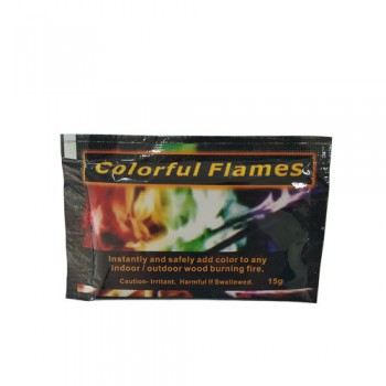 10/15/25g Mystical Fire Magic Tricks Coloured Flames Bonfire Sachets Fireplace Pit Patio Toy Professional Magicians Pyrotechnics