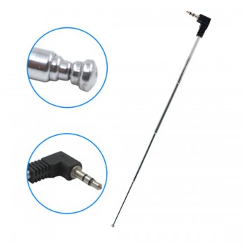Hot Sale  3.5mm FM Radio Antenna Retractable Aerial for Auto Car Mobile Phone NOYOKERE