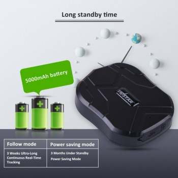 GPS Tracker Car TKSTAR TK905 5000mAh 90 Days Standby 2G Vehicle Tracker GPS Locator Waterproof Magnet Voice Monitor Free Web APP