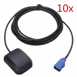 10pcs 3 Meters Universal GPS Antenna For VW RNS310 MFD2 MFD3 Aerial for Audi Passat for Mercedes for Benz Fakra 1575.42MHz