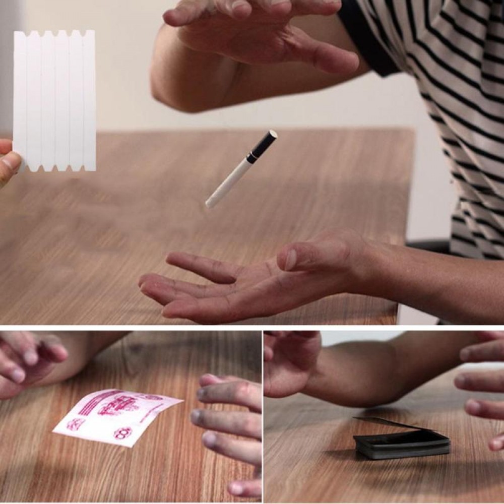 New 1Pcs Funny Elastic Stretch Invisible Hidden Coil Thread Loops Haunted Magic Trick Float Children Magic Performing Props