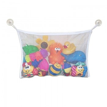 Baby Toy Mesh Bag Bath Bathtub Doll Organizer Suction Bathroom Bath Toy Stuff Net
