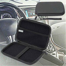7 GPS Navigation Storage Bag Protection PU EVA Hard Shell Box Carry Case Cover Outdoor Travel Portable SAT NAV Holder Protector