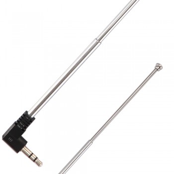 3.5mm FM Radio Antenna Retractable Aerial for Auto Car Mobile Cell Phone