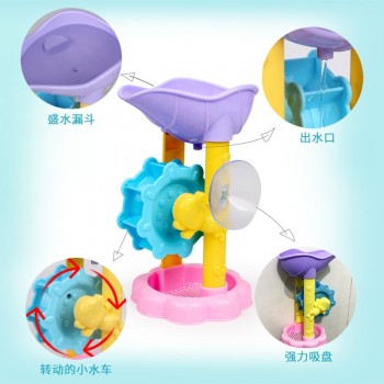Hot new summer childrens play water beach toys Bathroom bath parent-child interactive shower water toy kit