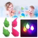 Baby Bath Flashing Light Toys Water Reaction Flashing Baby Bathroom Toys LED Lamp Bath Toys