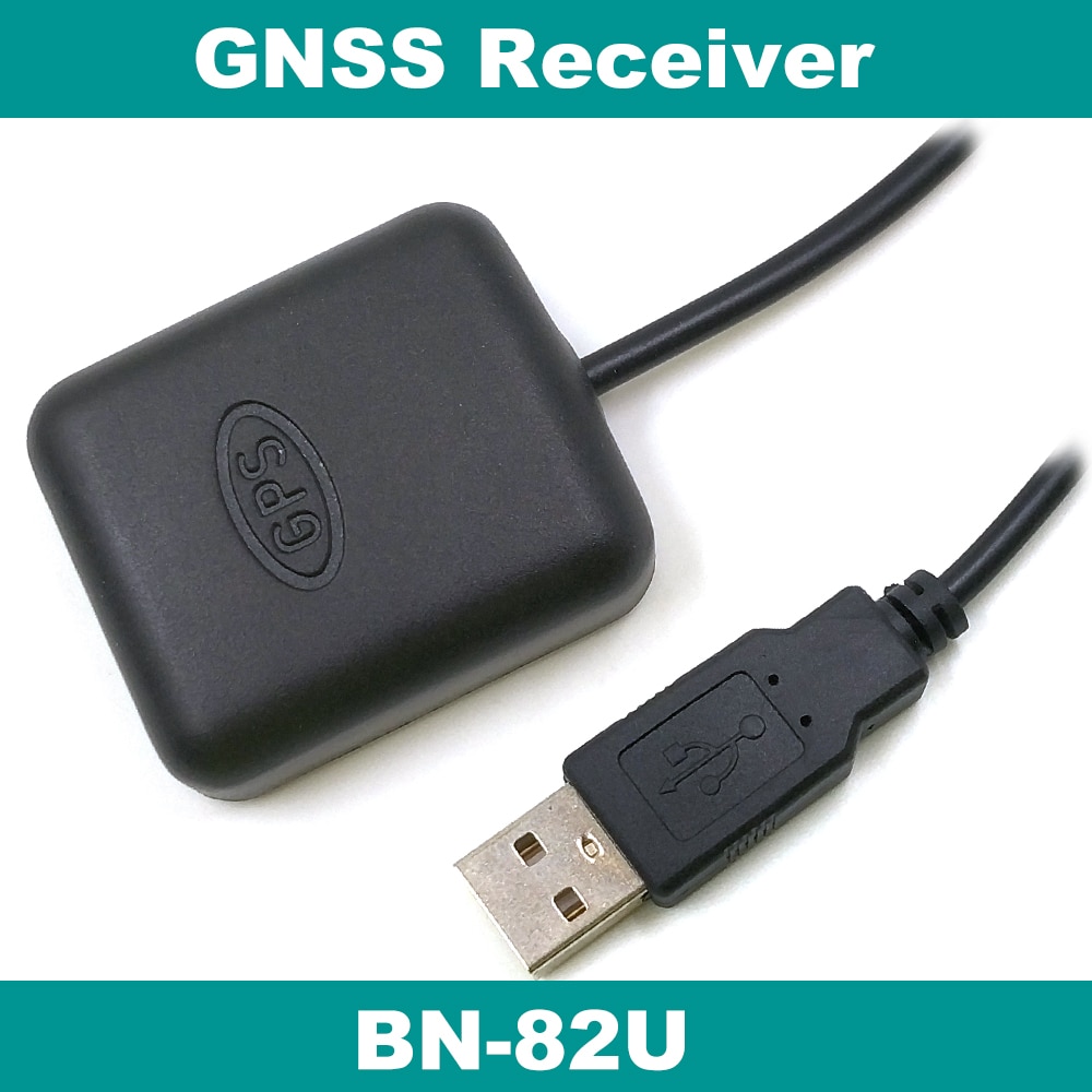 USB GLONASS GPS receiver Dual GNSS receiver module antenna,4M FLASH,1.5m,BN-82U,better than BU-353S4