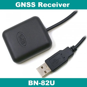 USB GLONASS GPS receiver Dual GNSS receiver module antenna,4M FLASH,1.5m,BN-82U,better than BU-353S4