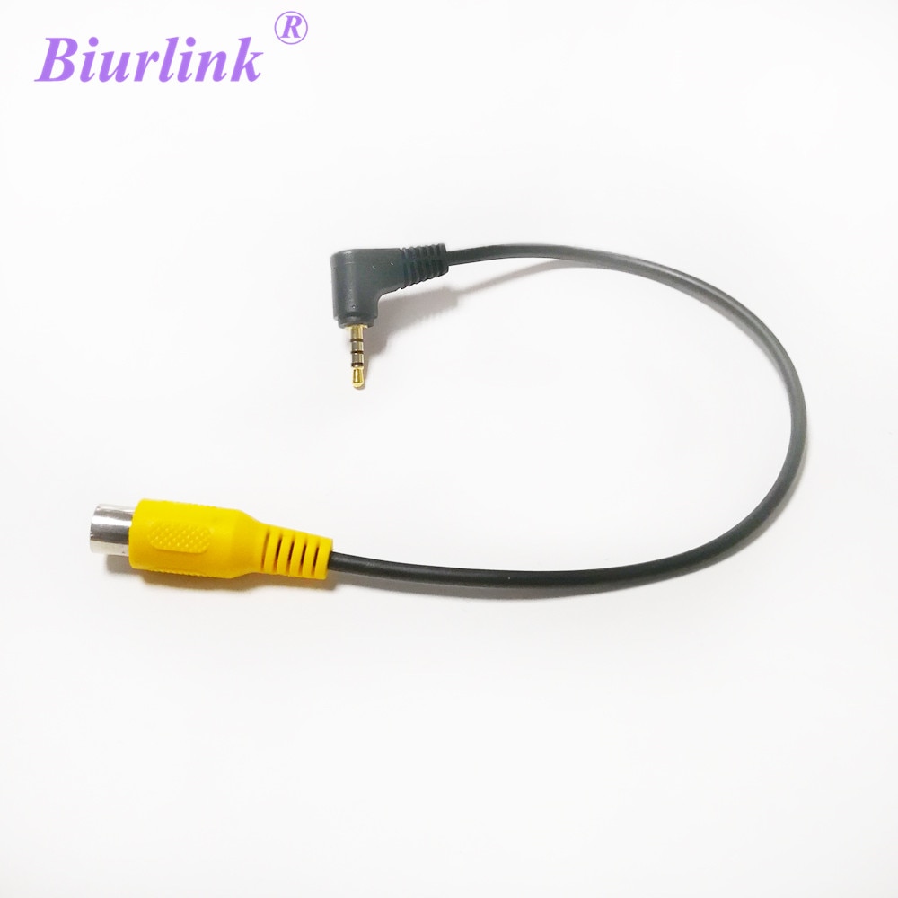 AV conversion Gps Video Cable GPS AV IN Adaptor 2.5mm AV-IN Cable Car Rear View Camera TO GPS