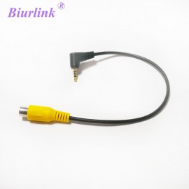 AV conversion Gps Video Cable GPS AV IN Adaptor 2.5mm AV-IN Cable Car Rear View Camera TO GPS