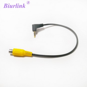 AV conversion Gps Video Cable GPS AV IN Adaptor 2.5mm AV-IN Cable Car Rear View Camera TO GPS