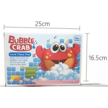 New Arrival Bubble Crabs Baby Bath Toy Funny Bath Bubble Maker Pool Swimming Bathtub Soap Machine Toys for Children Kids