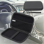 7 Inch Waterproof Hard PU Leather GPS Holder Bag GPS Carry Bags Case Cover Pouch Sat Nav Navigation Gps Bag with Strap
