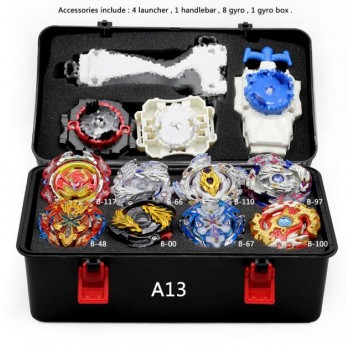 New 16 Styles Metal Beyblade BurstLauncher And Box Toys Arena Sale Bursting Gyroscope Emitter Spinning Bey Blade