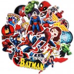 50PCS Super Hero Marvel Stickers Pack Movies Character Sticker For DIY Skateboard Motorcycle Luggage Laptop Cartoon Sticker Sets