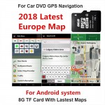 Fit for Android System Car Auto GPS Navigation 8GB Micro SD Card Map of Europe for France,Italy, Norway,Poland, Russia,Spain etc