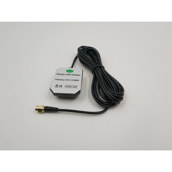 external GPS GLONASS Dual antenna,High-precision active patch ceramic antenna,GNSS antenna,SMA male Straight connector