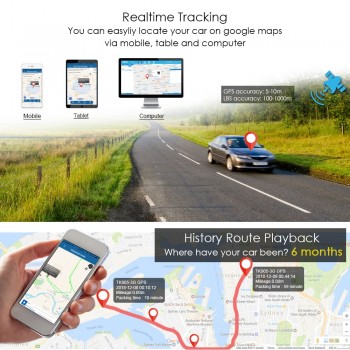 3G GPS Tracker Car TKSTAR TK915-3G 80days Standby Waterproof Magnet Realtime GPS Car Tracker Shock Alarm FREE APP PK TK905 TK915