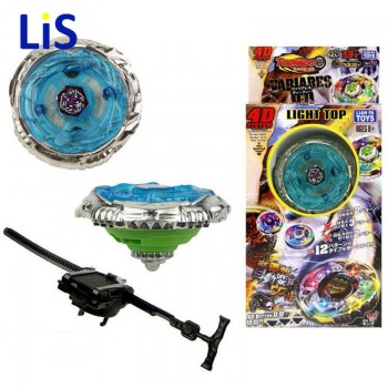 Lighting Beyblade BURST Metal Fusion 4D Launcher Beyblade Spinning Top set Kids Game Toys Christmas Gift for Children Bey Blade