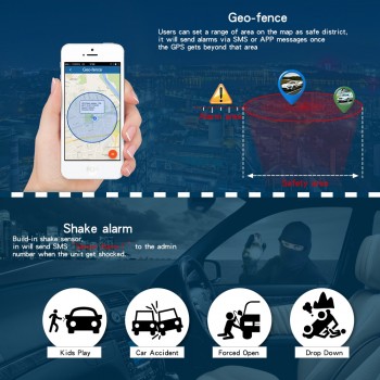 3G Waterproof Car GPS Tracker TK905-3G Magnet Vehicle GPS Locator Real Time Lifetime Free APP 5000mAh Battery Standby 60Days