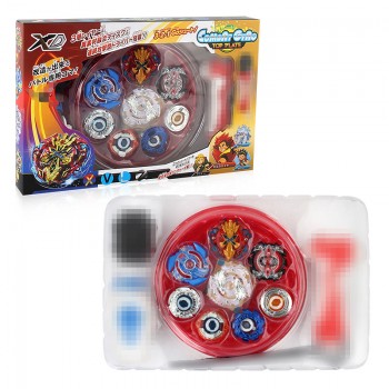 Arena Beyblade Burst Stadium Bey Blade Toupie Bayblade Spinning Top Metal 4D Fusion Toys For Children With Launcher Handle #E