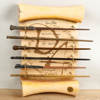 Colsplay Metal Iron Core Harri Potter Hermione Granger Dumbledor Magic Magical Wand/ Elegant Ribbon Stick Gift Box Packing