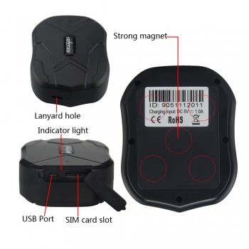 High Accuracy TK905B smart Vehicle GPS Tracker 10000mAh Battery Long Standby Time Free Tracking APP Powerful Magnetic Geofence
