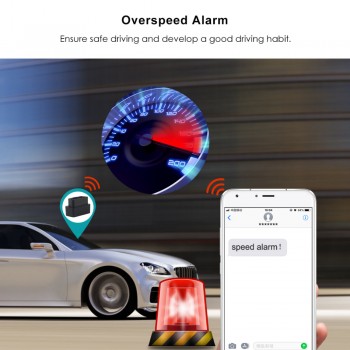 OB22 GPS Plug  Play OBD Car GPS Tracker With GPS Positioning Realtime Tracking Plug Out Alarm Multiple Alarms Compact Size