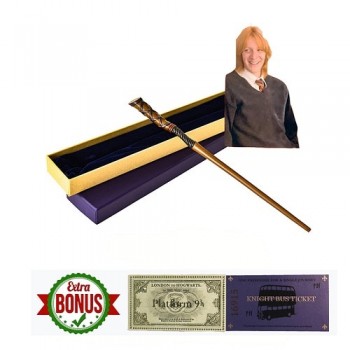 22 Kinds of Harri Potter Magic Wand Metal Core with Box Voldemort Ron Hermione Dumbledore Luna Magic Wand Hogwarts Train Ticket