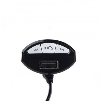 VGEBY New Mini A2DP 3.5mm Car Handsfree Bluetooth AUX Audio Receiver Adapter USB Cigar Lighter