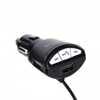 VGEBY New Mini A2DP 3.5mm Car Handsfree Bluetooth AUX Audio Receiver Adapter USB Cigar Lighter